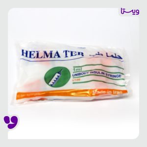 سرنگ انسولین یکپارچه حلما طب 10 میلی بسته 10