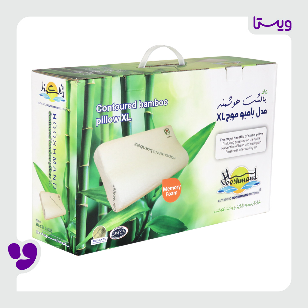 بالش طبی هوشمند - مدل بامبو موج XL